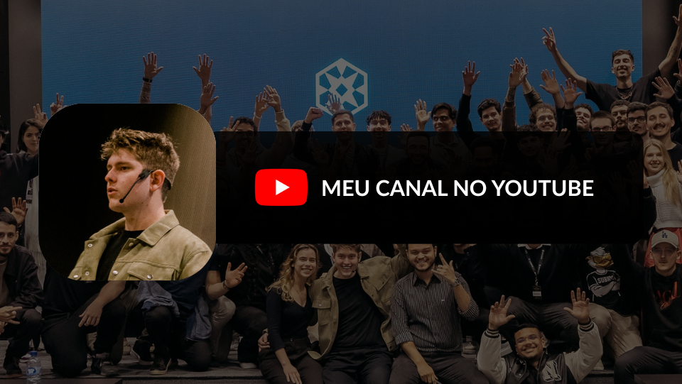 Meu canal no YouTube — Matheus Dickel